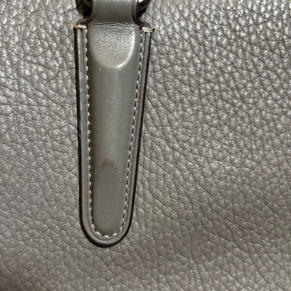 Coach Brooklyn Carryall 28 in Gray - Picture 9 of 12